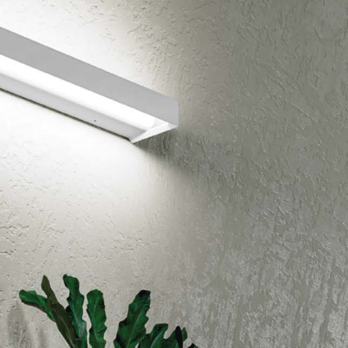 Applique moderno Gea Luce GAP550 B LED biemissione alluminio - 2