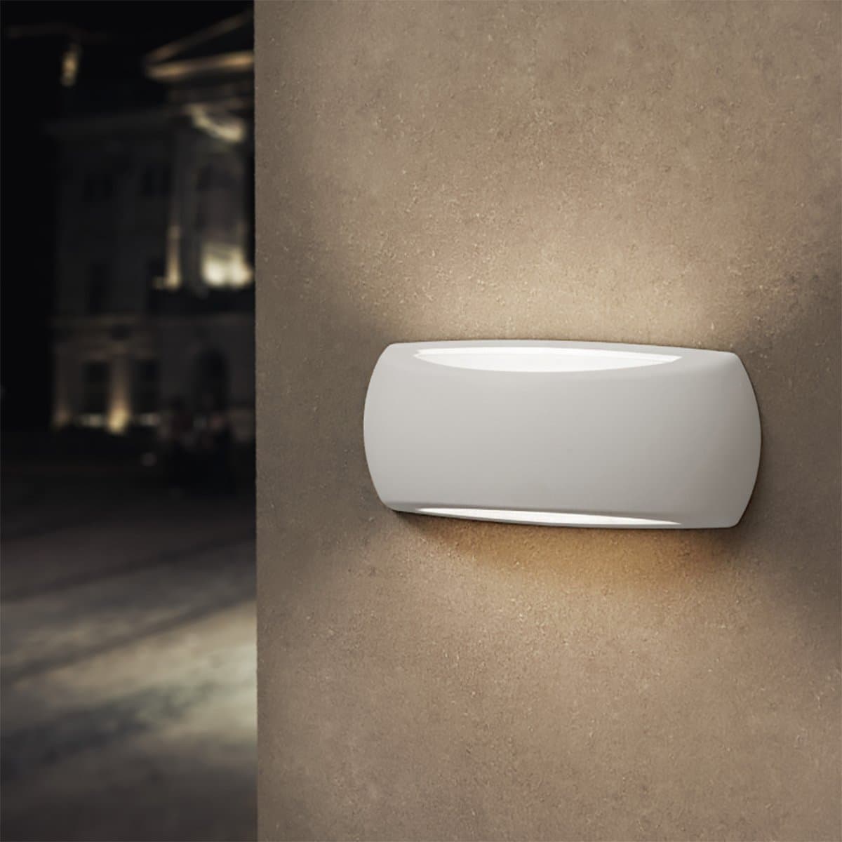Applique esterno resina Top Light ALASSIO AP BI E27 LED IP66 - 2
