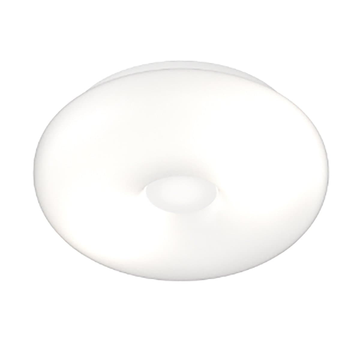Plafoniera vetro soffiato bianco Top light BENNY 1217 PLG E27 LED - 4