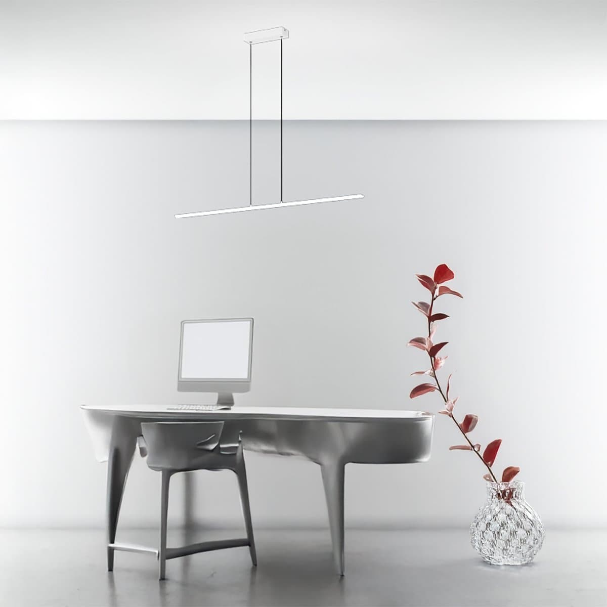 Lampadario moderno Top Light MALIKA 1216 S120 BI LED CCT SWITCH 5416LM biemissione - 2