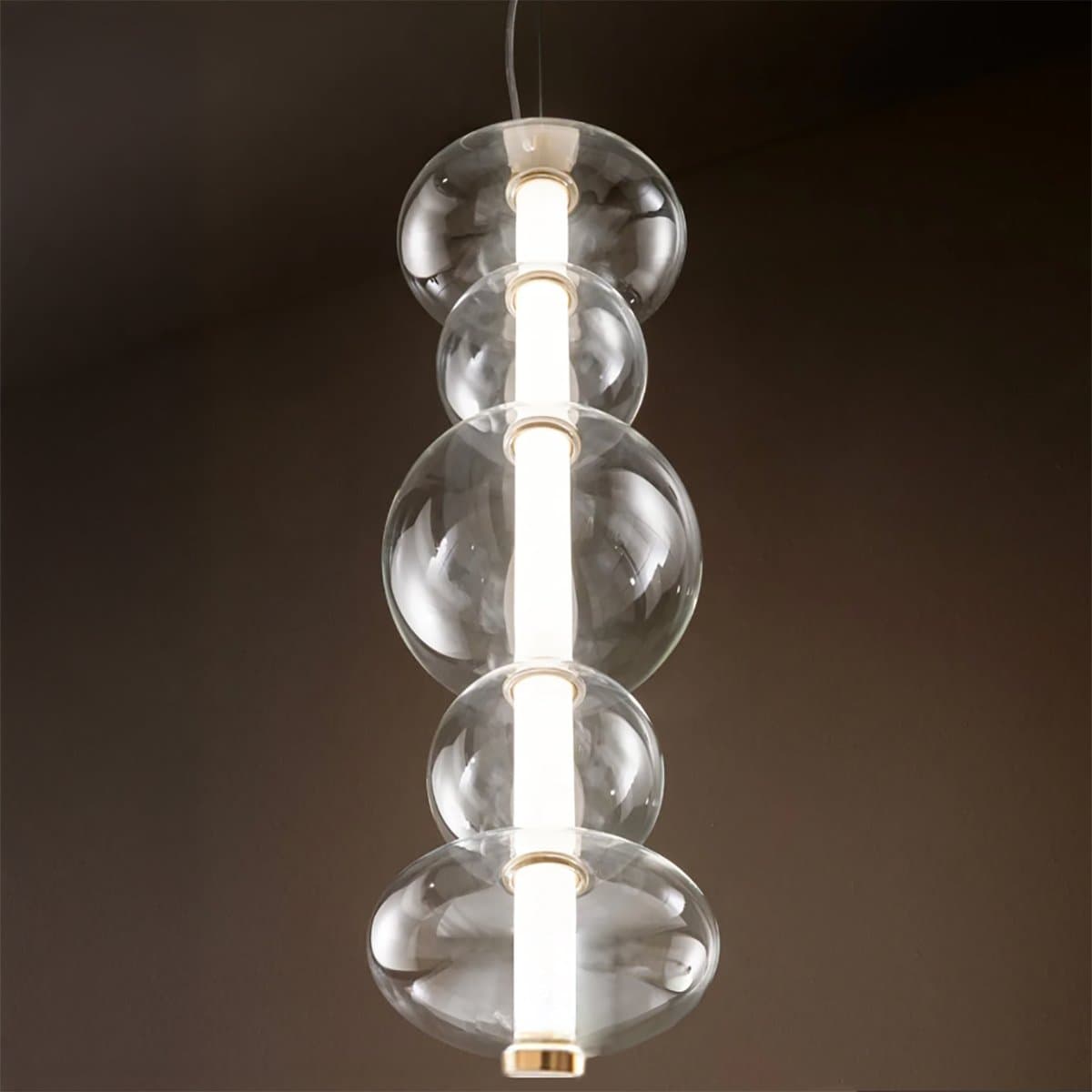 Lampadario Perenz BUBBLES 8163 TR LC LED 3000K 3040LM ORO - 3