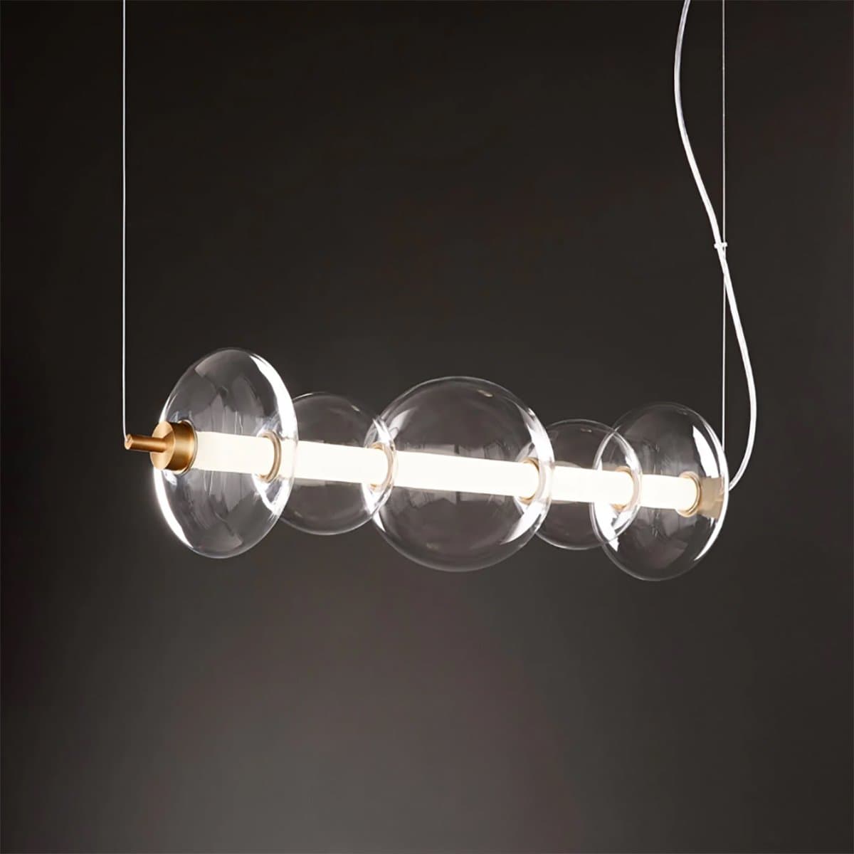 Lampadario Perenz BUBBLES 8163 TR LC LED 3000K 3040LM ORO - 6