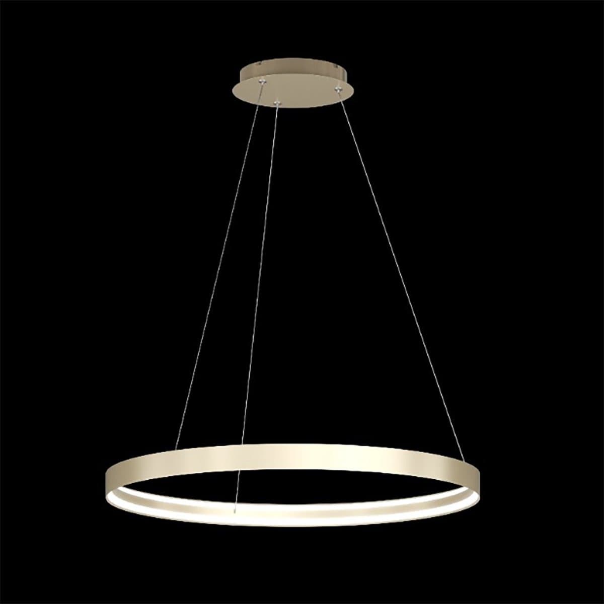 Lampadario moderno Top Light MALIKA 1216 S80 OC LED CCT SWITCH 7639LM ORO - 3