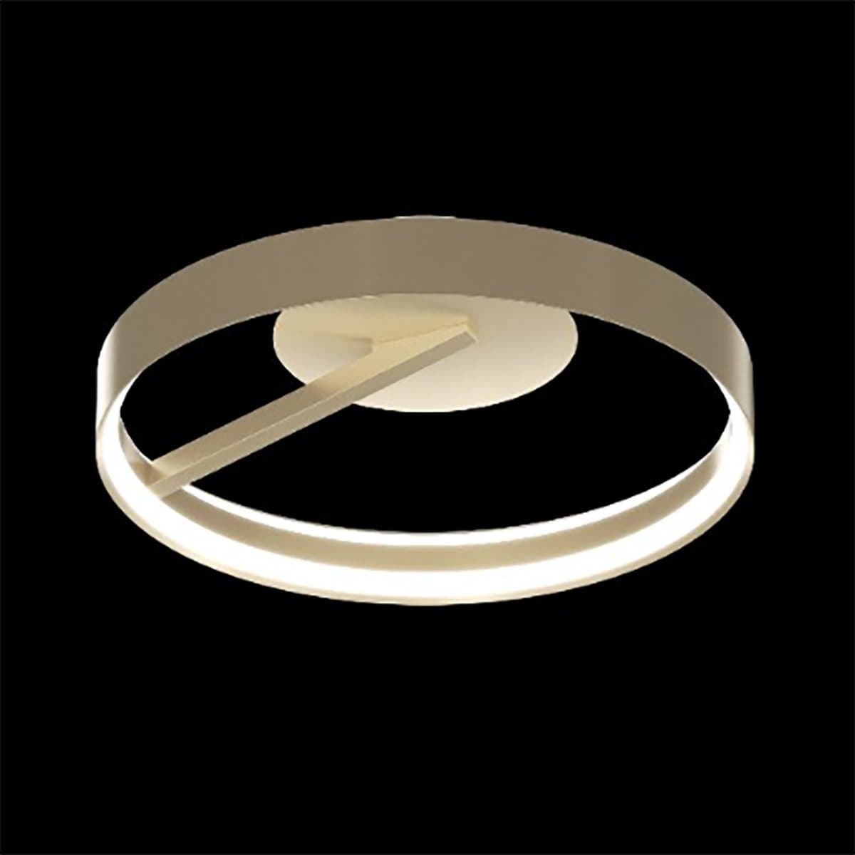 Plafoniera moderna Top Light MALIKA 1216 PL40 OC LED CCT SWITCH 3746LM ORO - 2