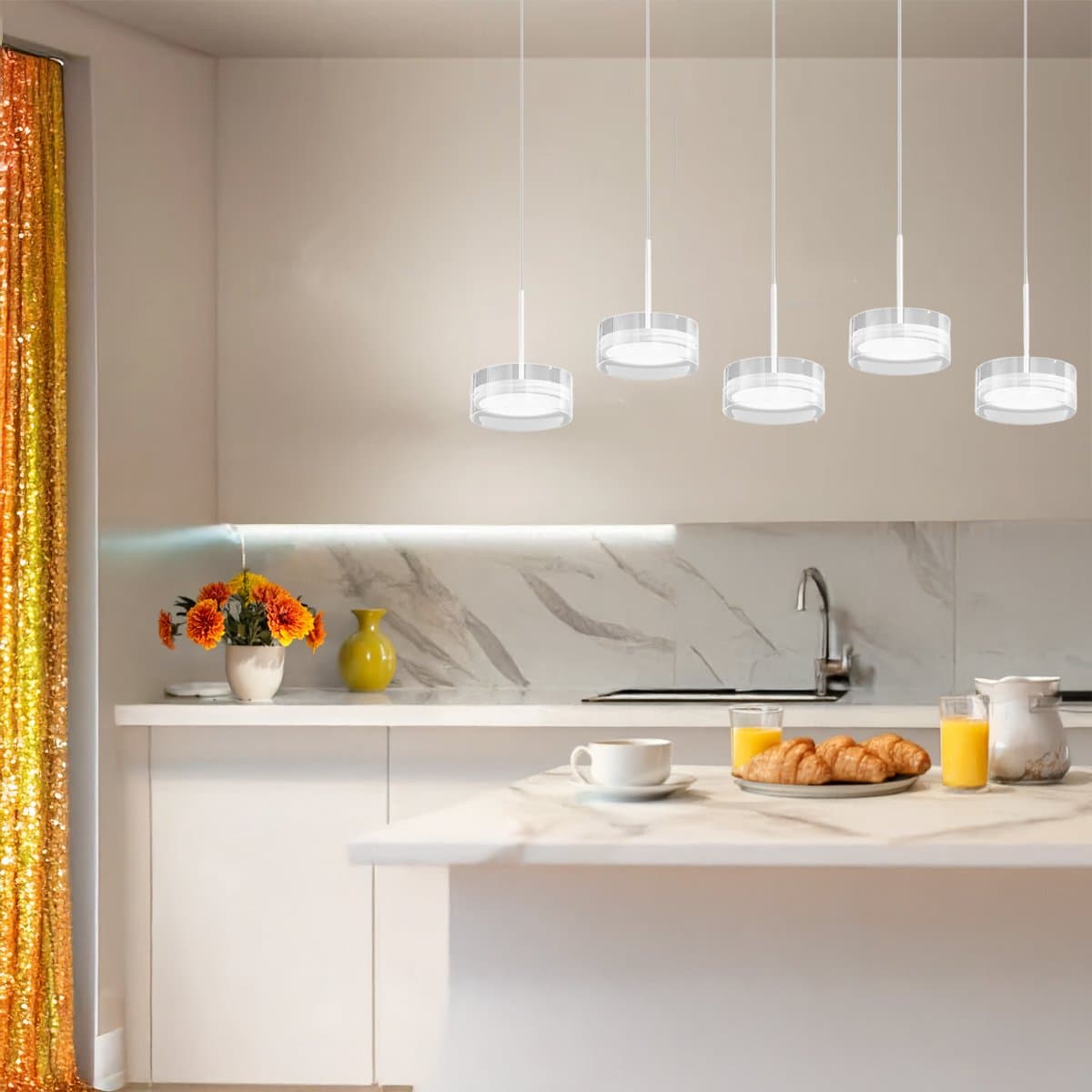Lampadario Perenz AERE 8218 B LC LED 3000K LED bianco - 2