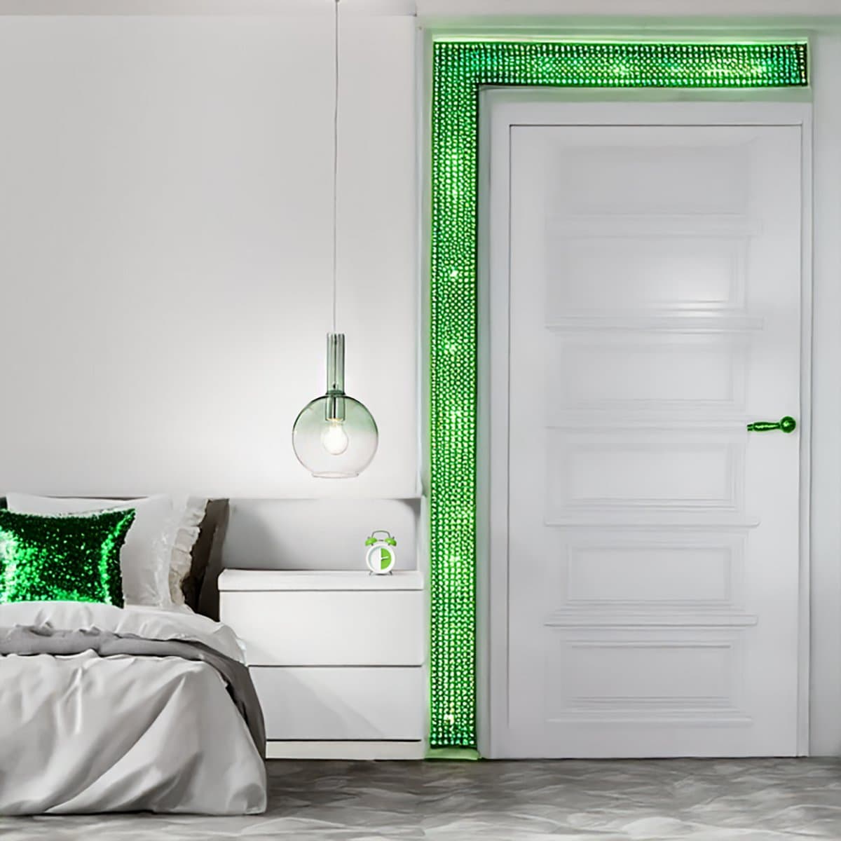 Sospensione vetro verde Perenz LOLLIPOP 8554 VE 6247 CL - 2