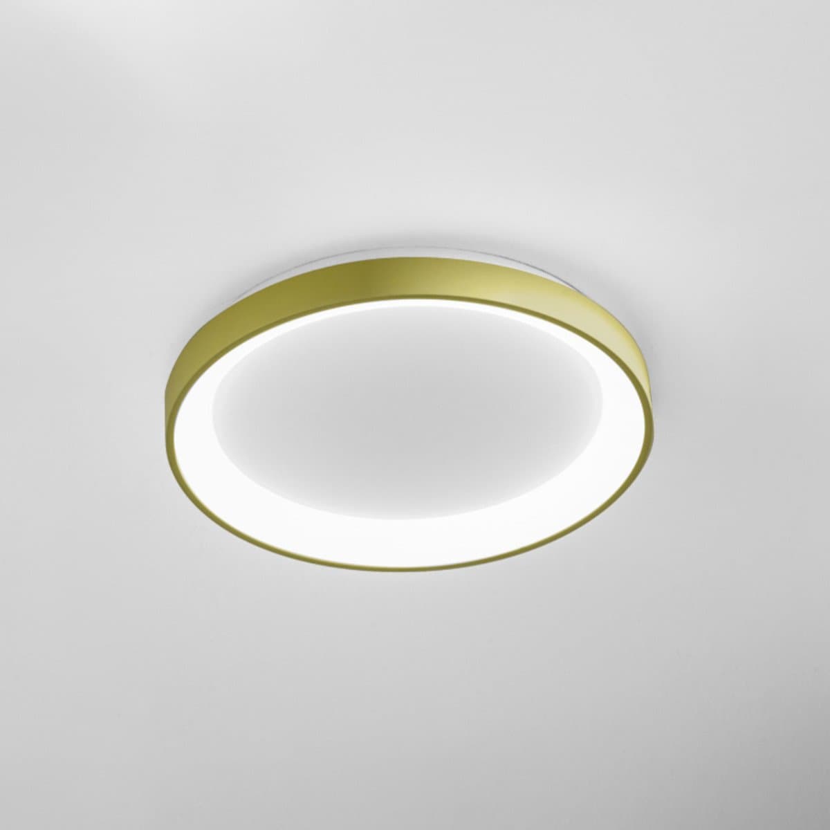 Plafoniera moderna Gea Luce KRIZIA PP FKRPV1 LED verde alluminio acrilico - 2