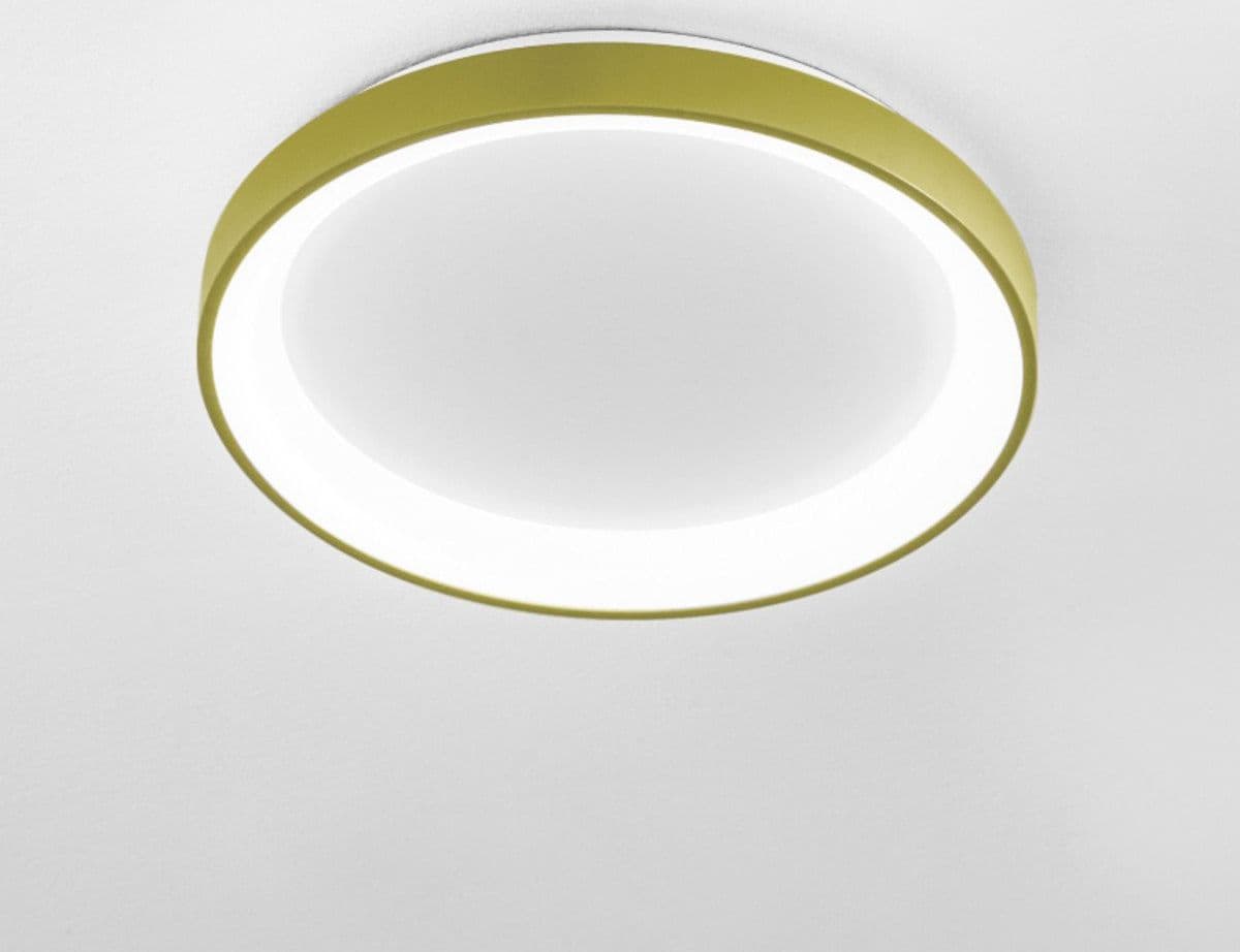 Plafoniera moderna Gea Luce KRIZIA PG FKRPV3 LED verde alluminio metacrilato - 2