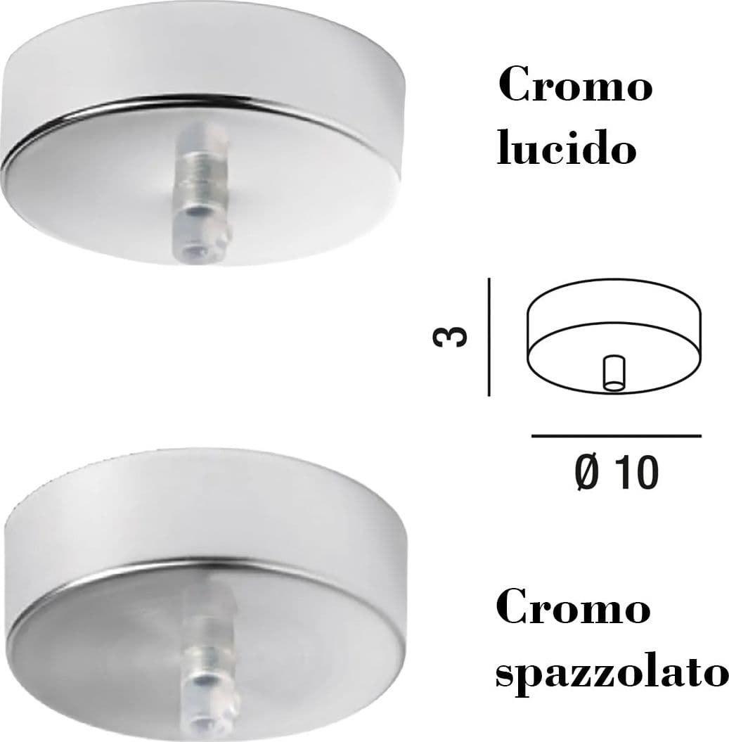 Sospensione vetro fumè specchiato Perenz LOLLIPOP 8554 SP 6247 E27 LED - 5