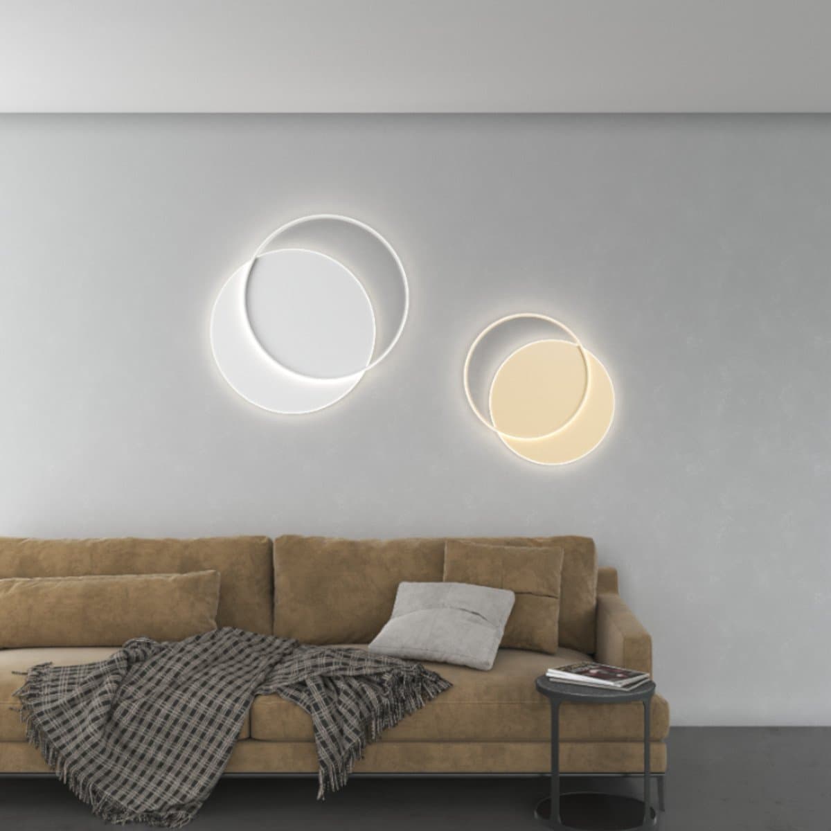 Plafoniera moderna Top light MERCURY 1224 60 LED CCT SWITCH metallo - 15