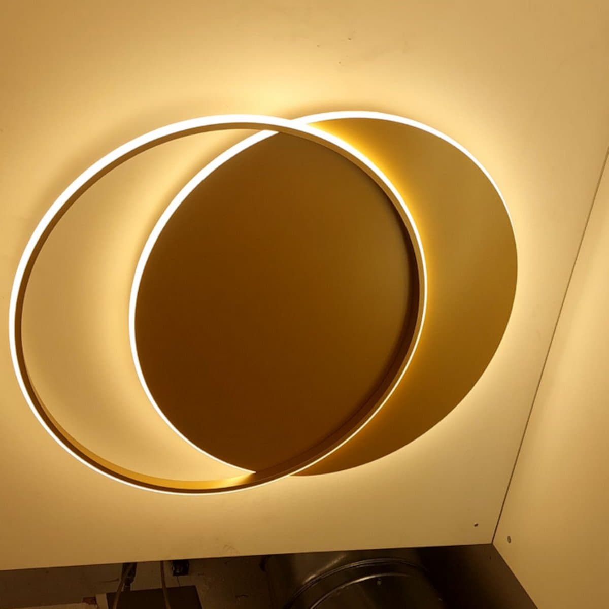 Plafoniera moderna Top light MERCURY 1224 80 LED CCT SWITCH metallo - 2