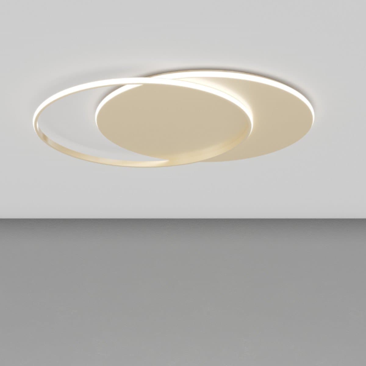 Plafoniera moderna Top light MERCURY 1224 80 LED CCT SWITCH metallo - 6