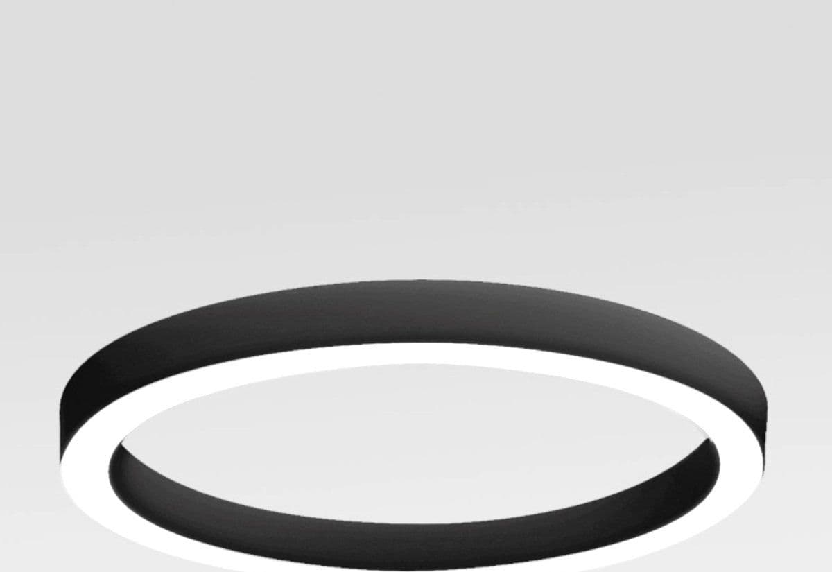Plafoniera led Gea Luce FLOR PS FFLPN4 alluminio nero metacrilato moderna - 2