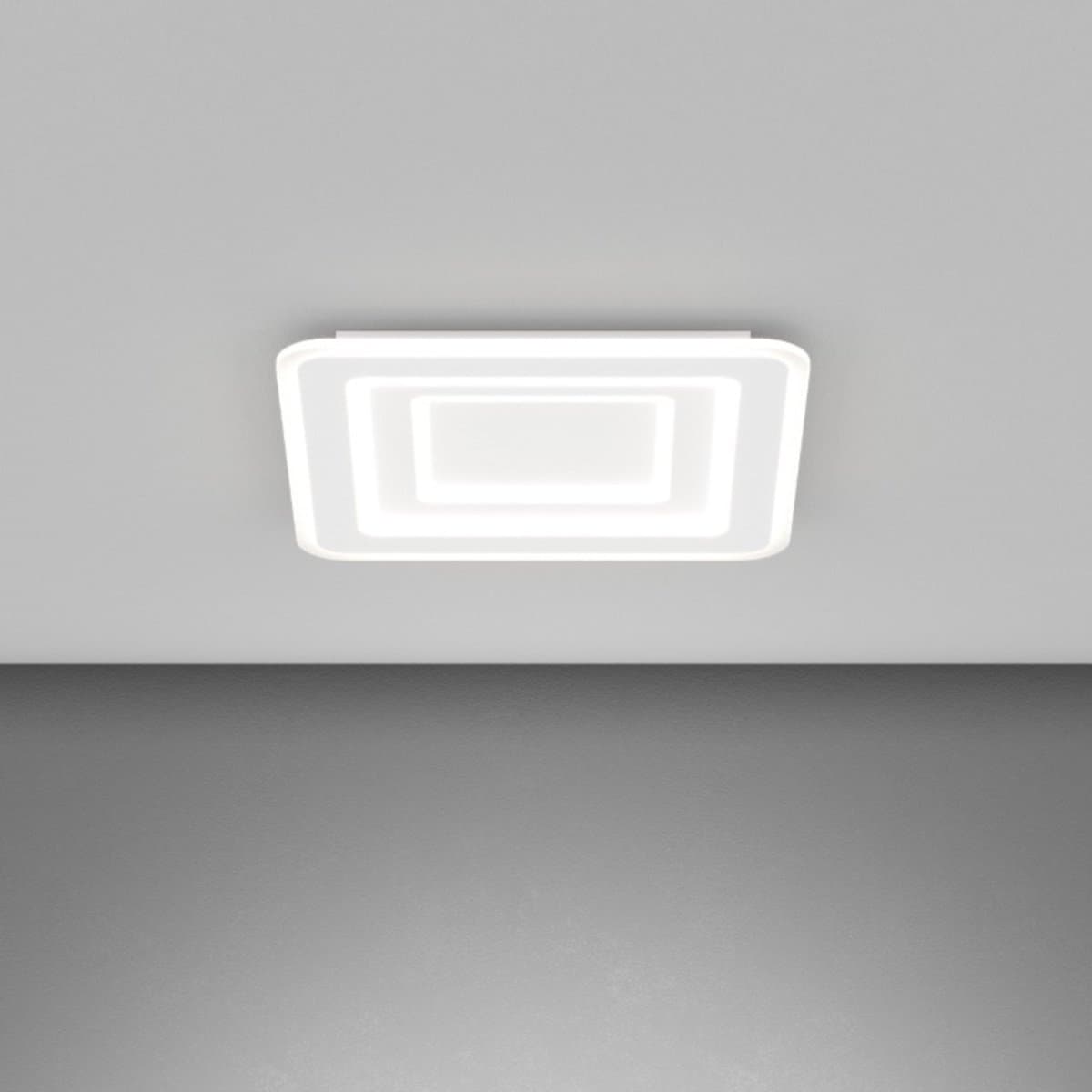 Plafoniera moderna Top light ZOOM 1220 50 LED CCT SWITCH metallo - 6