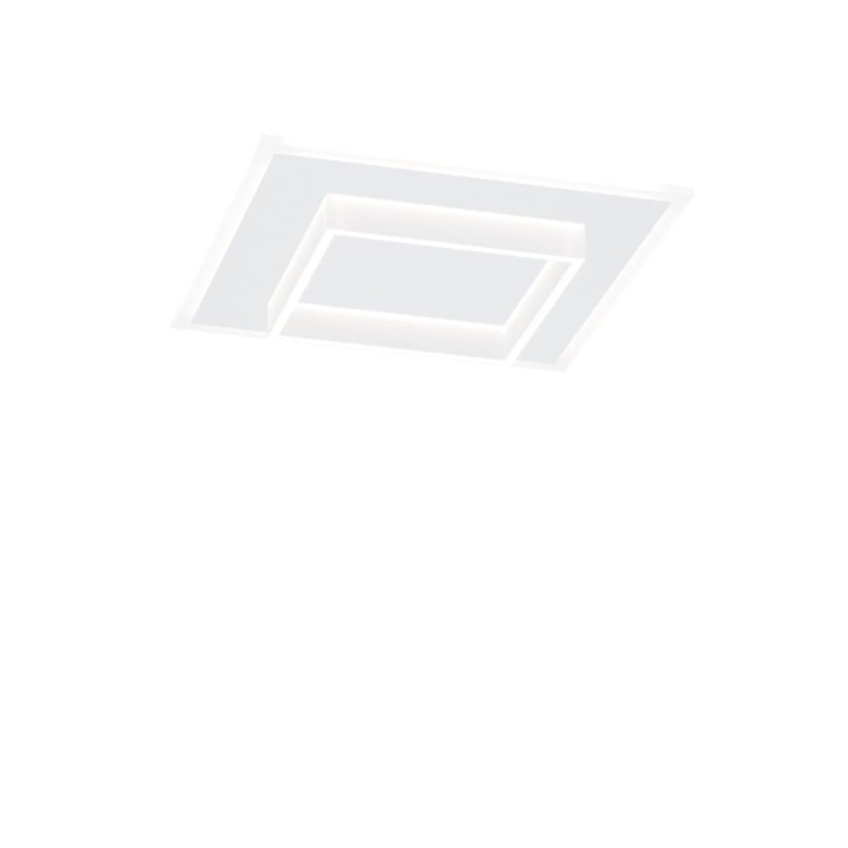 Plafoniera moderna Top light WISH 1223 50 LED CCT SWITCH metallo - 12