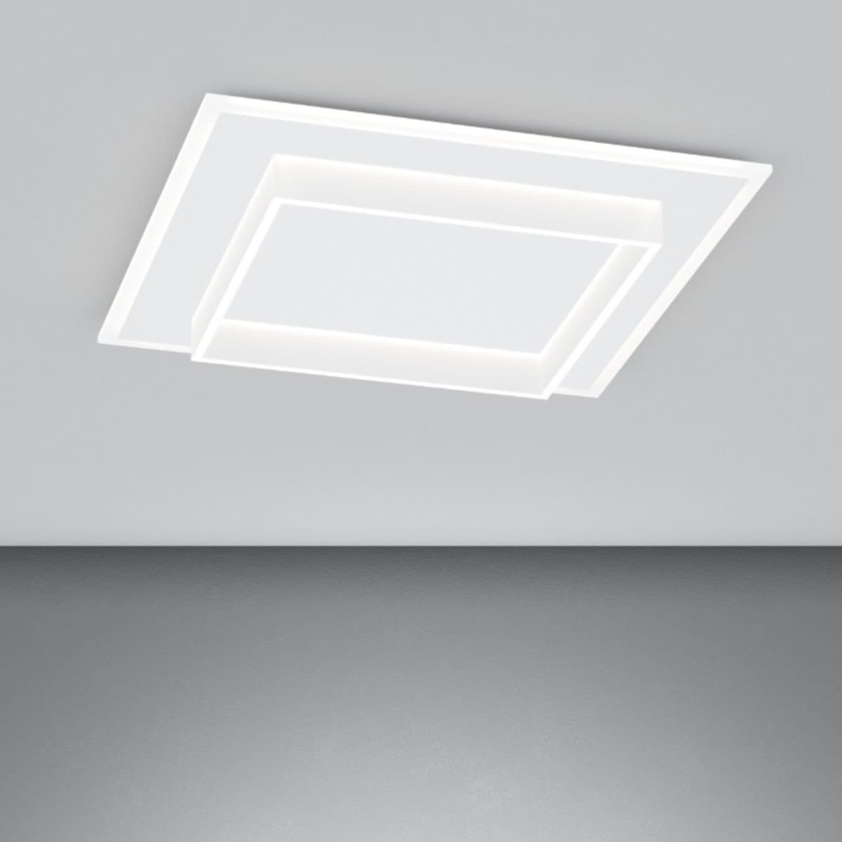 Plafoniera moderna Top light WISH 1223 65 LED CCT SWITCH metallo - 2