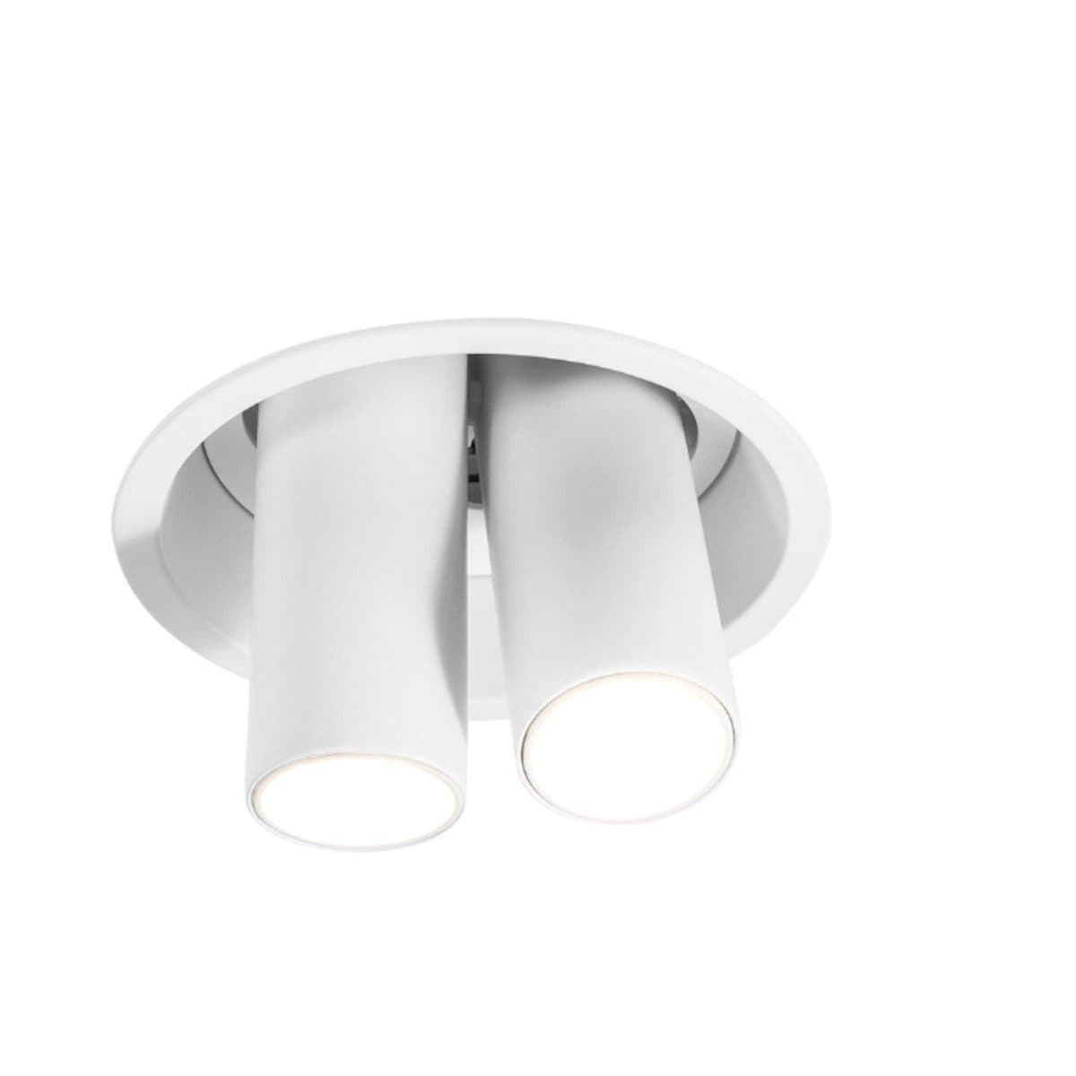 Faretto incasso Gea Led GFA1698 LED orientabile alluminio bianco cartongesso - 2