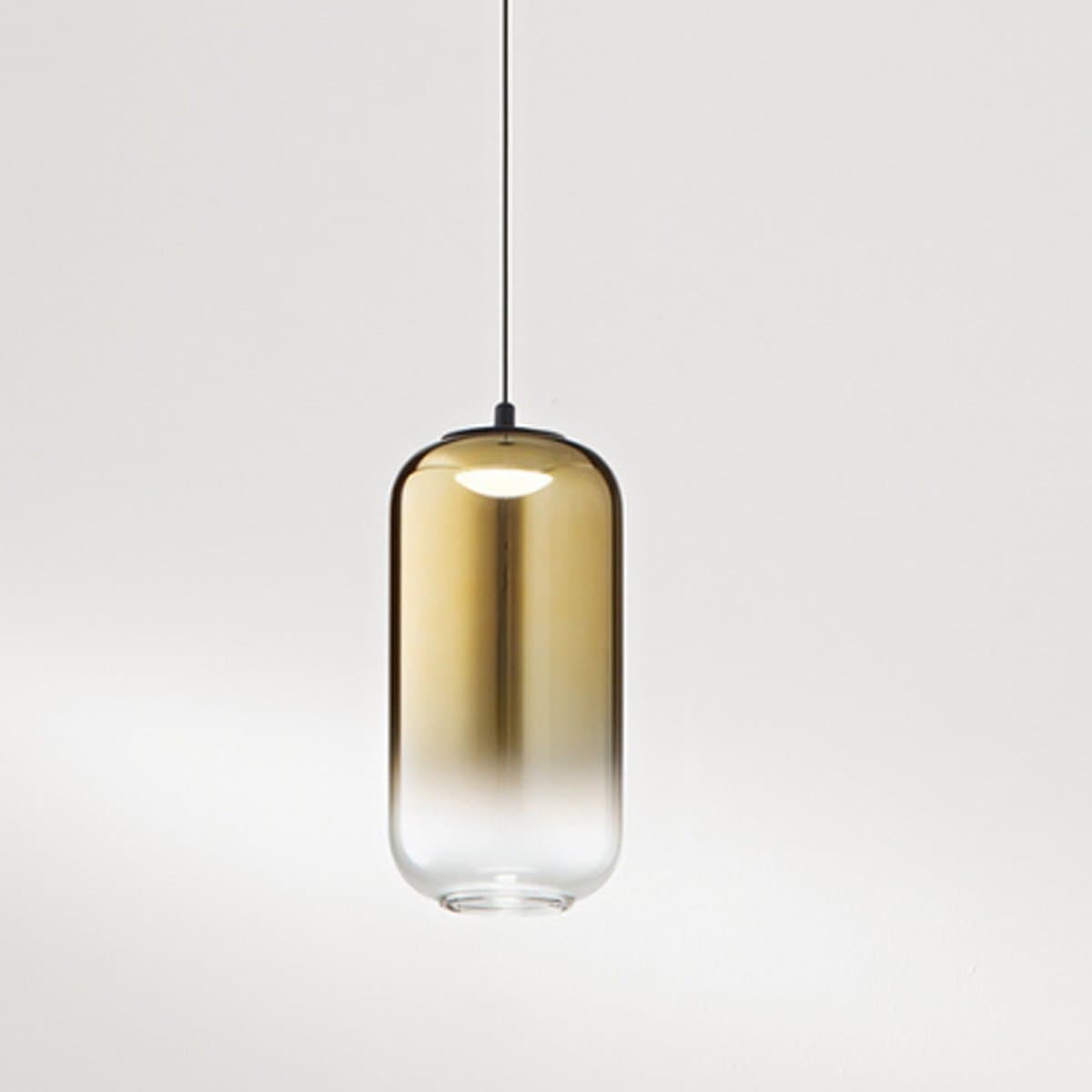 Lampadario Perenz illumina HUNTER S1 8157 N LC 8214 OR LED vetro oro specchiato - 3