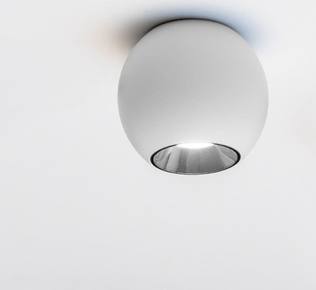 Plafoniera moderna Gea Led GPL390 LED alluminio bianco - 2
