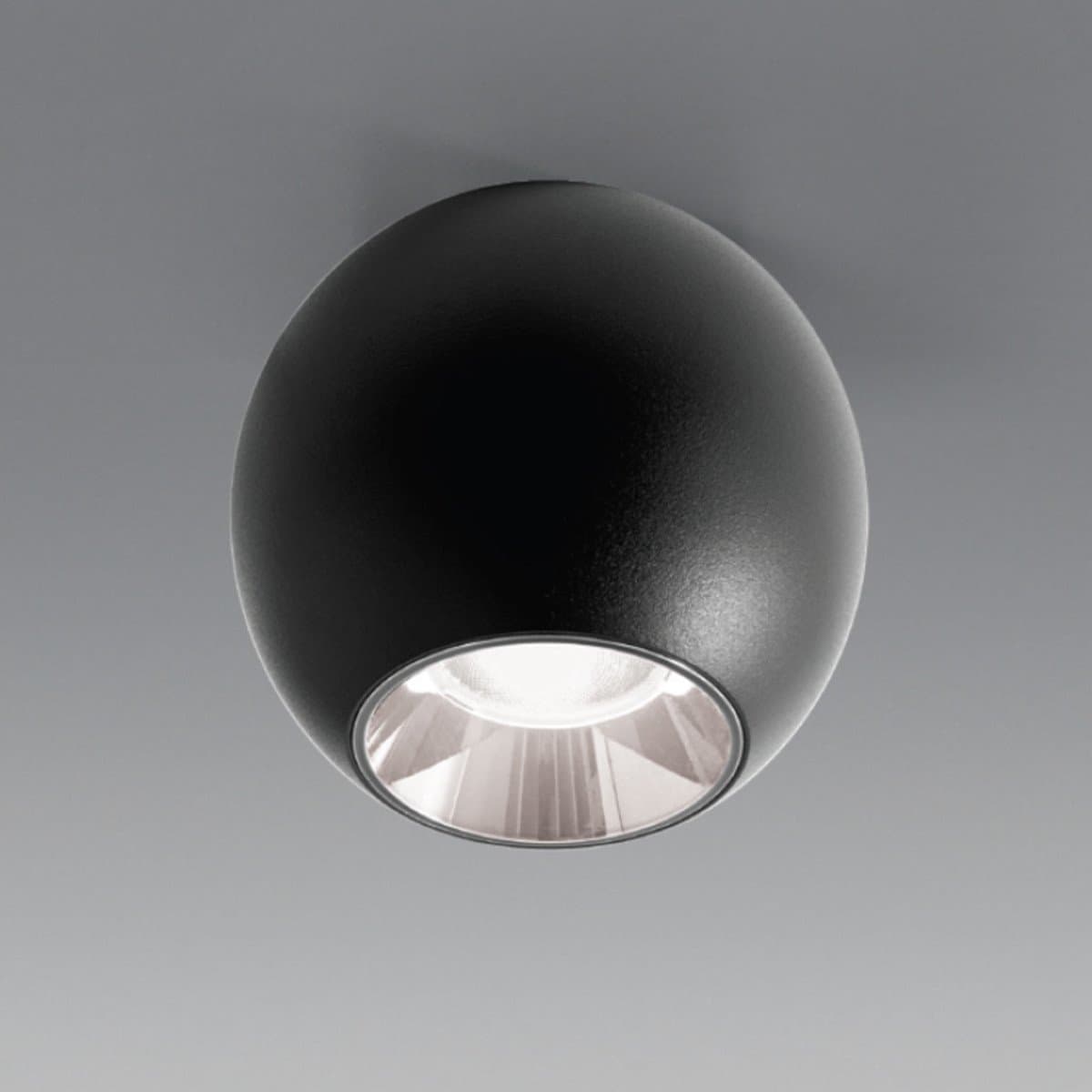 Plafoniera moderna Gea Led GPL391 LED alluminio nero - 3