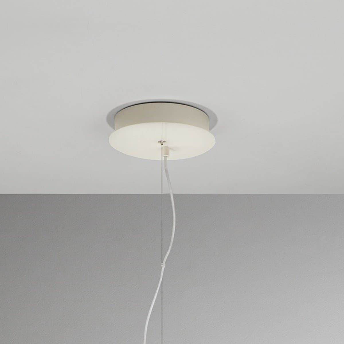Lampadario acrilico Perenz VELIA 8449 B CT LED CCT 3200LM biemissione bianco panna lucido - 4