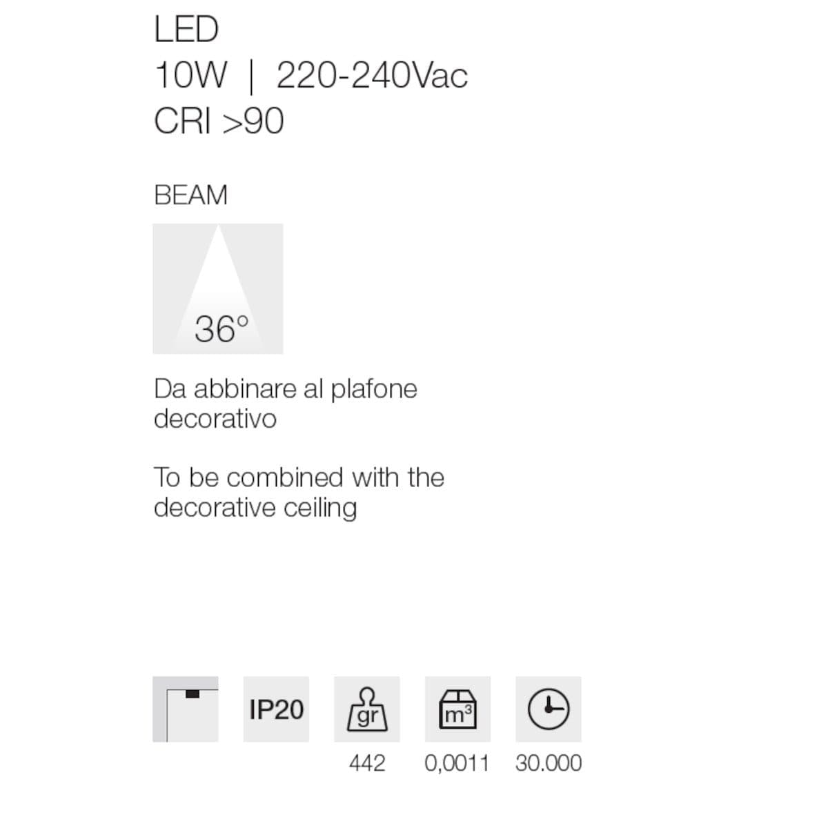 Plafoniera moderna Gea Led GFA1742 GPL416 LED metallo argento - 6