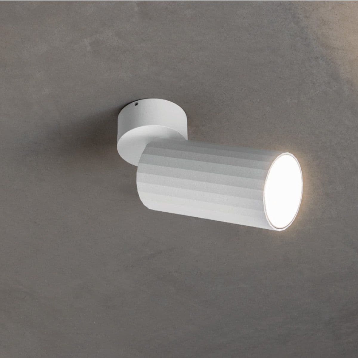 Plafoniera moderna Gea Led GFA1680N 4000K LED orientabile alluminio bianco - 2