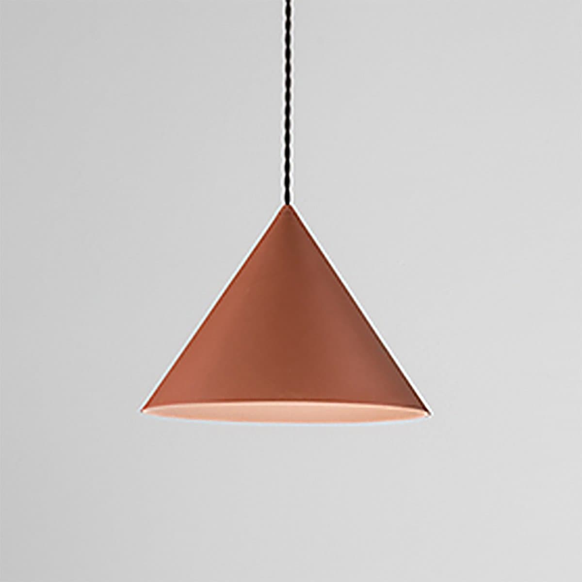 Lampadario conico Perenz ICONIC 8404 E E27 LED 30CM terracotta - 3