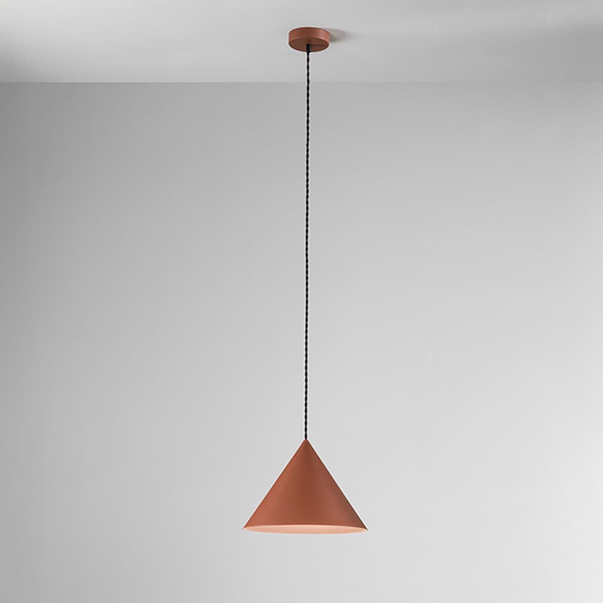 Lampadario conico Perenz ICONIC 8404 E E27 LED 30CM terracotta - 4