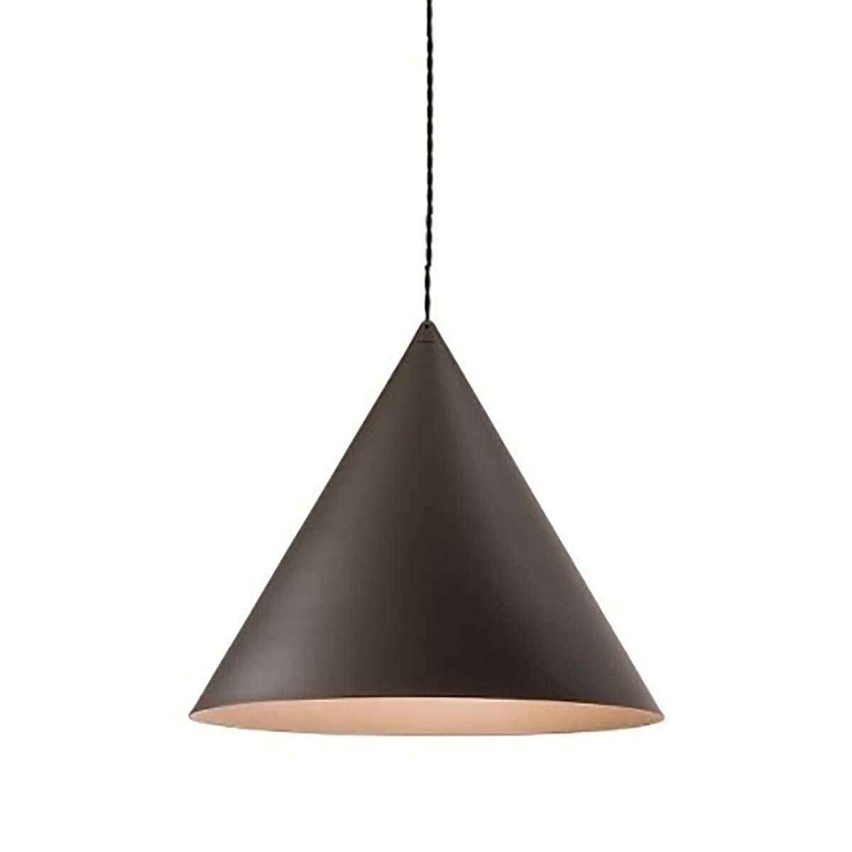 Lampadario conico Perenz ICONIC 8404 GR E27 LED 30CM grigio marrone - 2