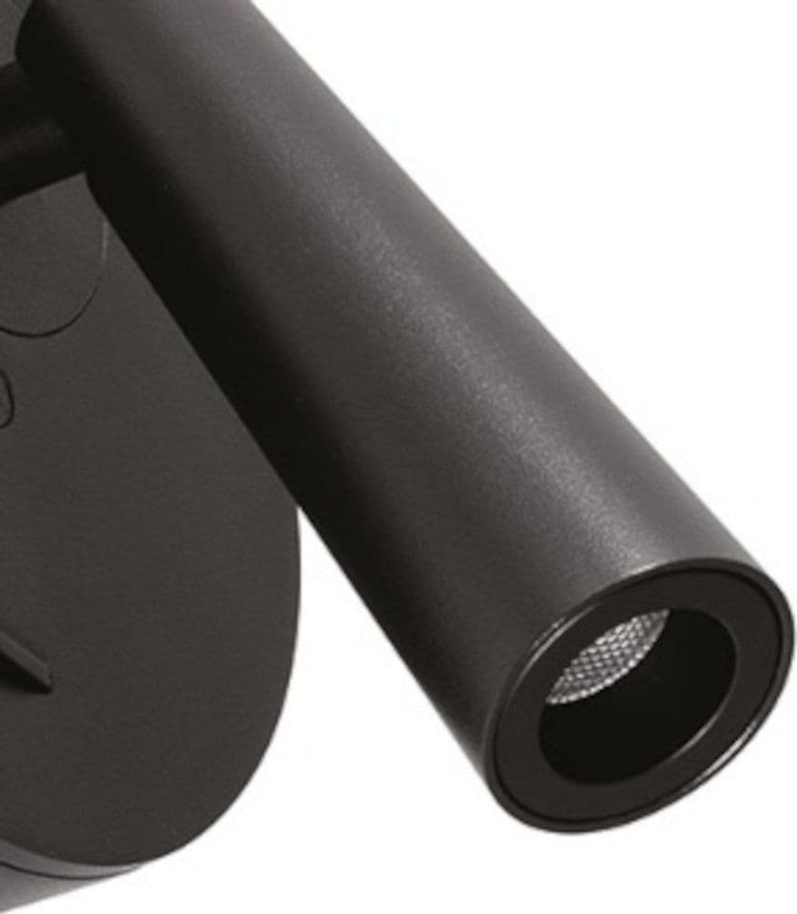 Applique moderno Gea Led GAP581 LED alluminio nero metacrilato orientabile - 2