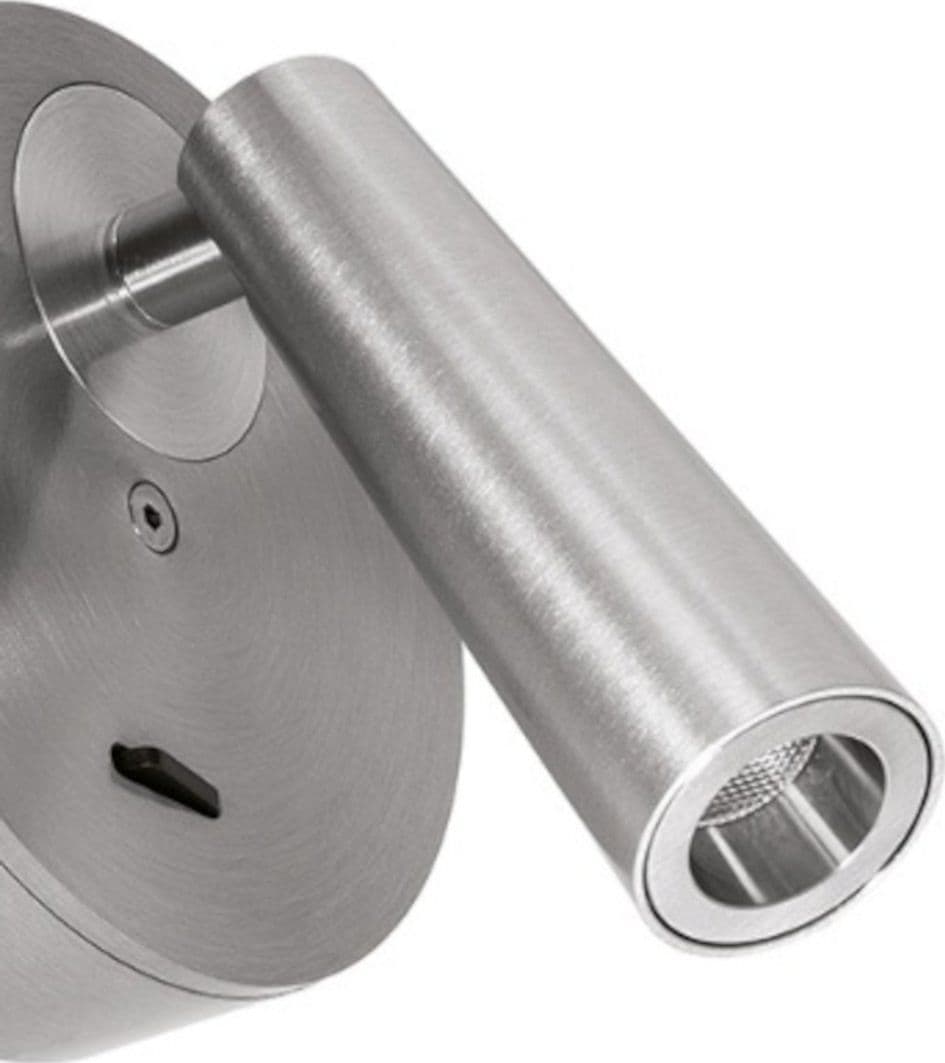 Applique moderno Gea Led GAP583 LED alluminio nickel metacrilato orientabile - 2