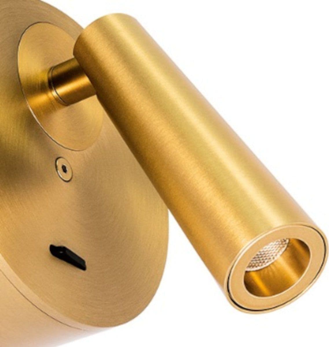 Applique classico Gea Led GAP582 LED alluminio oro metacrilato orientabile - 3
