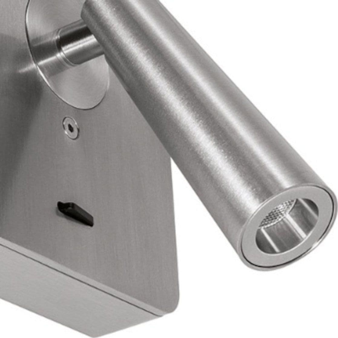 Applique moderno Gea Led GAP593 LED alluminio nickel metacrilato orientabile - 2