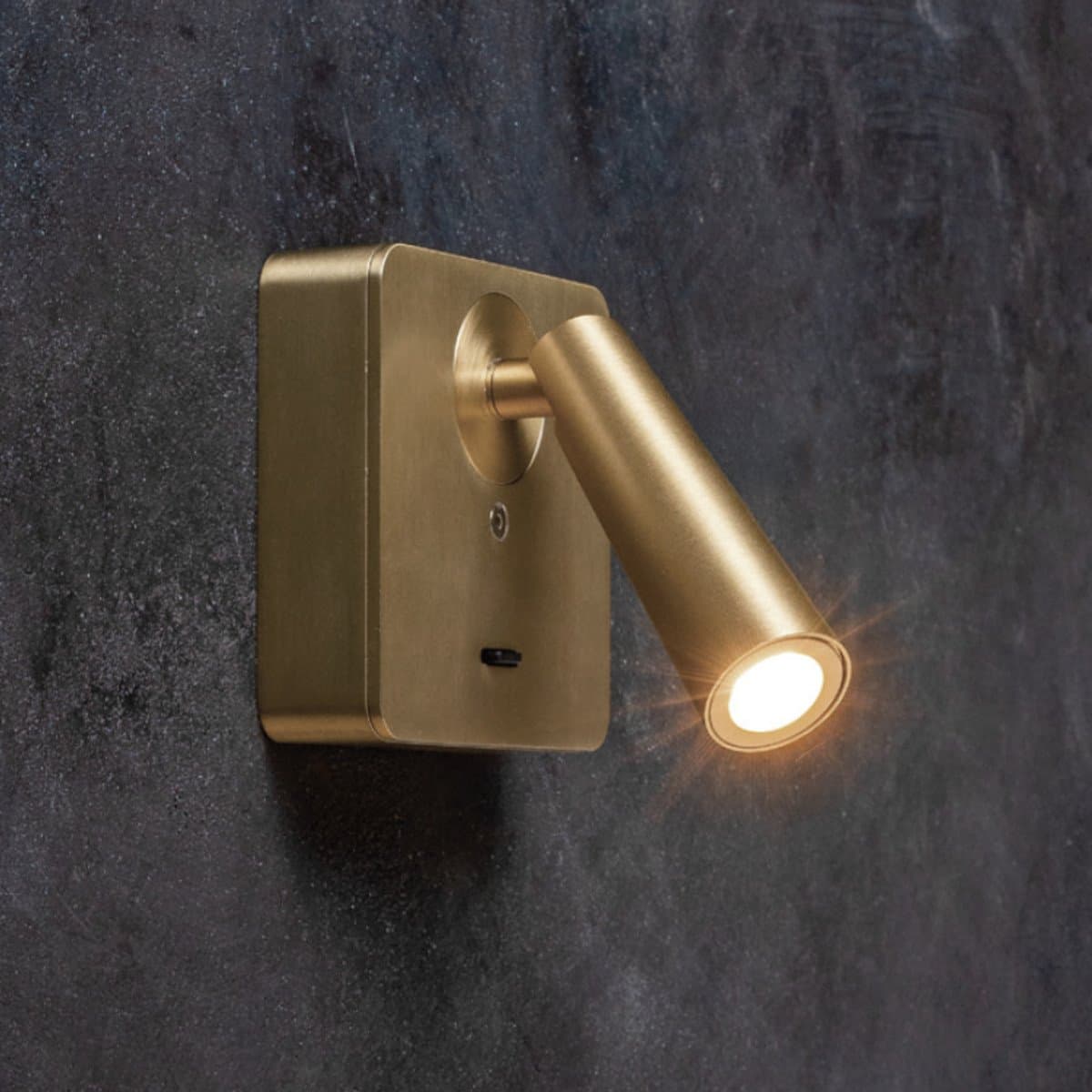 Applique classico Gea Led GAP592 LED alluminio oro metacrilato orientabile - 2