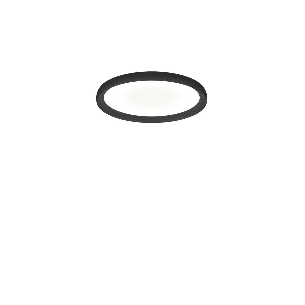 Plafoniera moderna Top light PLANA 1221 40 LED CCT SWITCH metallo acrilico - 12