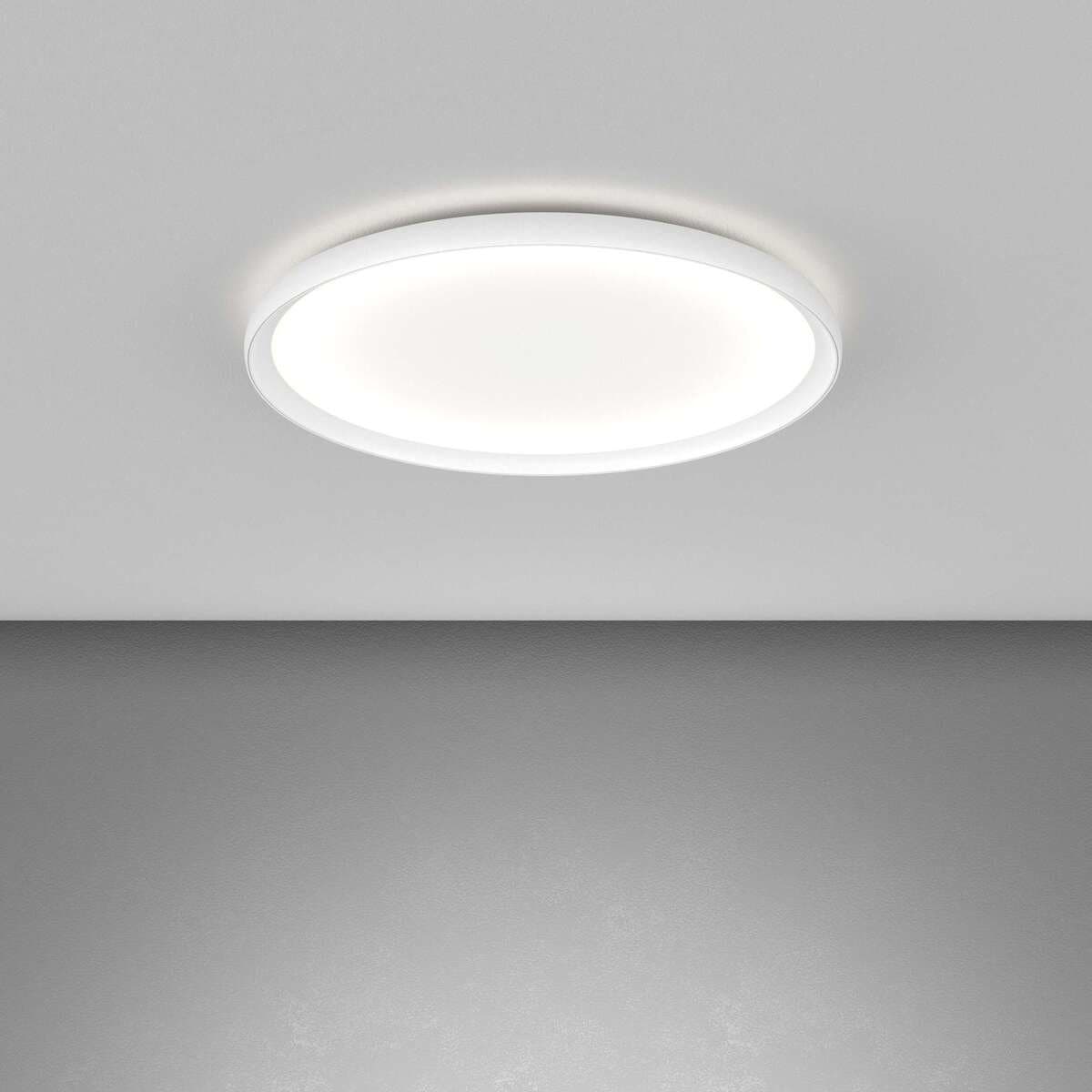Plafoniera moderna Top light PLANA 1221 60 LED CCT SWITCH metallo acrilico - 3