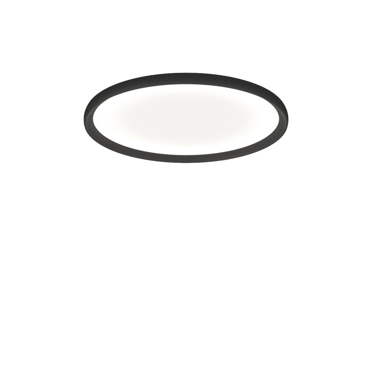 Plafoniera moderna Top light PLANA 1221 60 LED CCT SWITCH metallo acrilico - 6