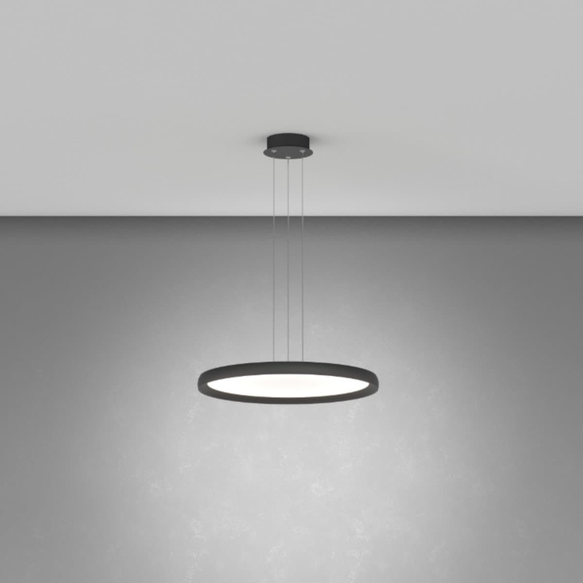 Lampadario moderna Top light PLANA 1221 S50 LED CCT SWITCH metallo acrilico - 2