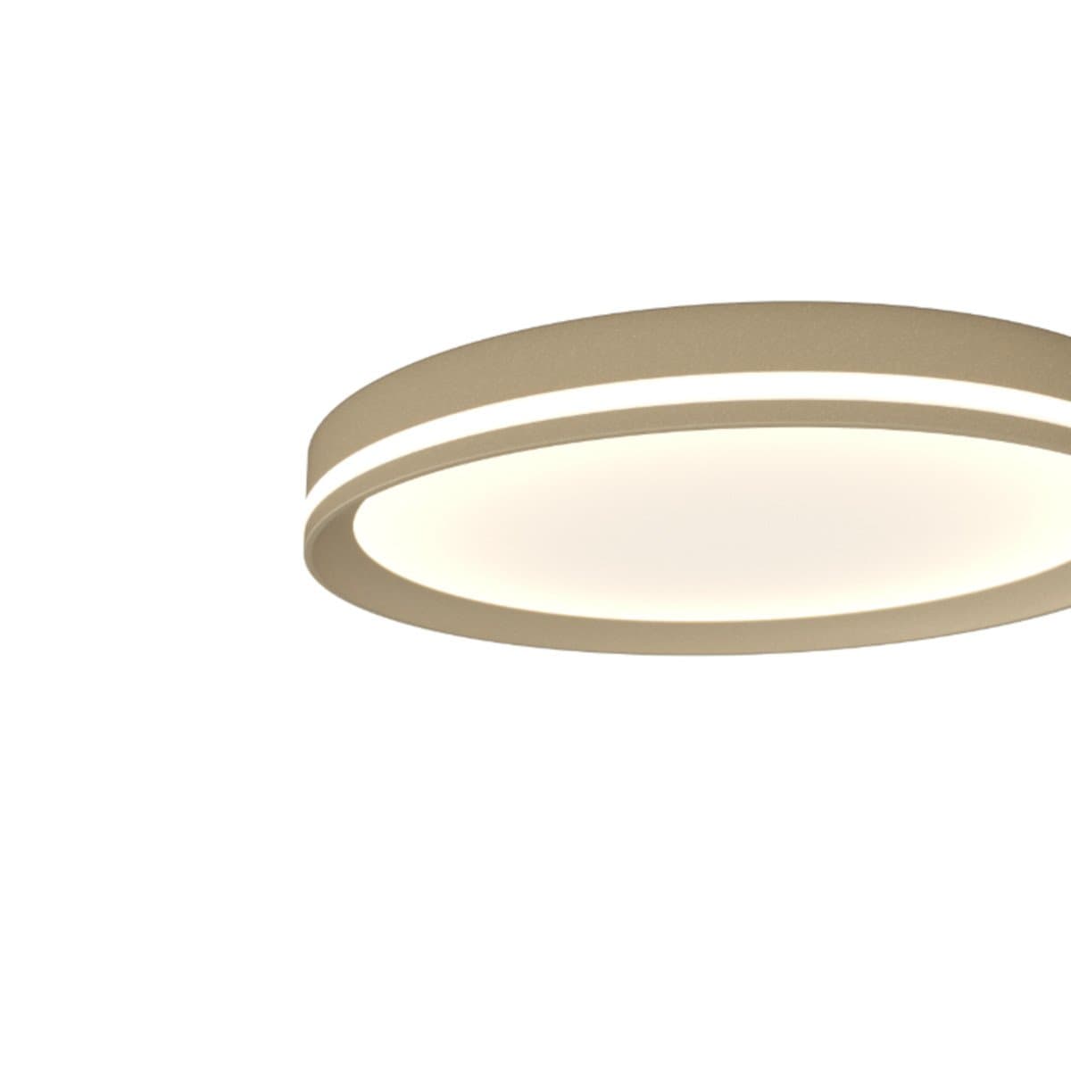 Plafoniera moderna Top light AERA 1222 40 LED CCT SWITCH biemissione metallo acrilico - 3