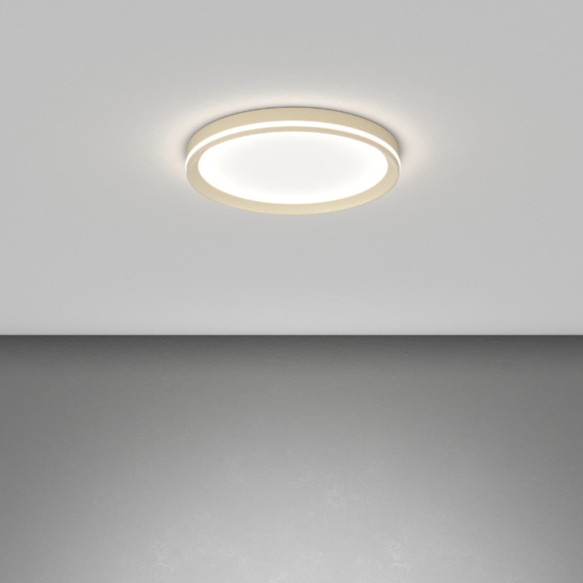 Plafoniera moderna Top light AERA 1222 40 LED CCT SWITCH biemissione metallo acrilico - 4