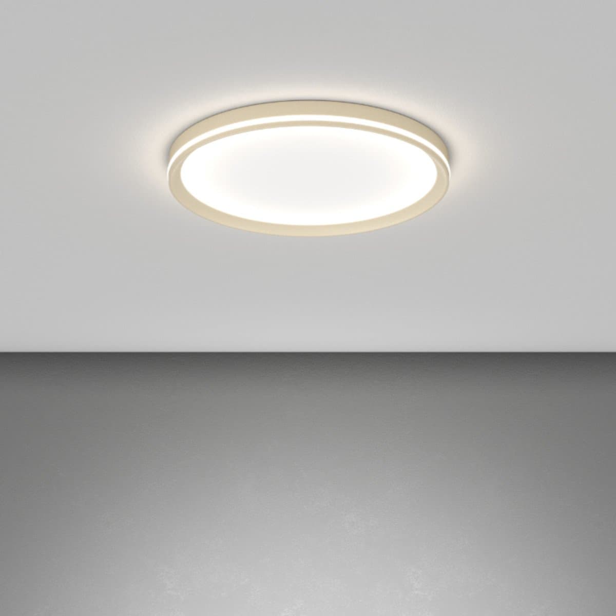 Plafoniera moderna Top light AERA 1222 50 LED CCT SWITCH biemissione metallo acrilico - 7