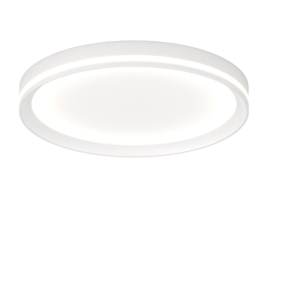 Plafoniera moderna Top light AERA 1222 60 LED CCT SWITCH biemissione metallo acrilico - 5