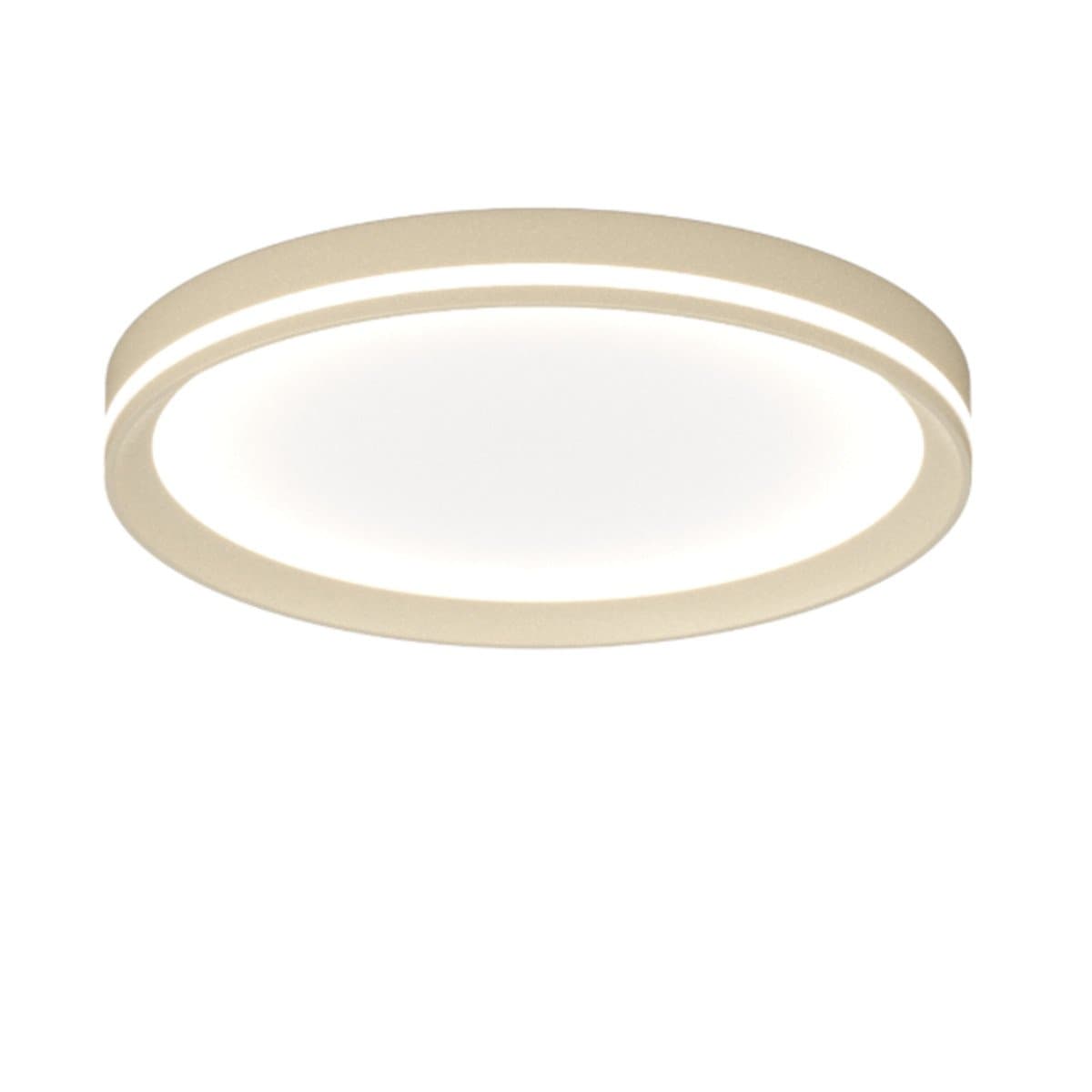 Plafoniera moderna Top light AERA 1222 60 LED CCT SWITCH biemissione metallo acrilico - 8
