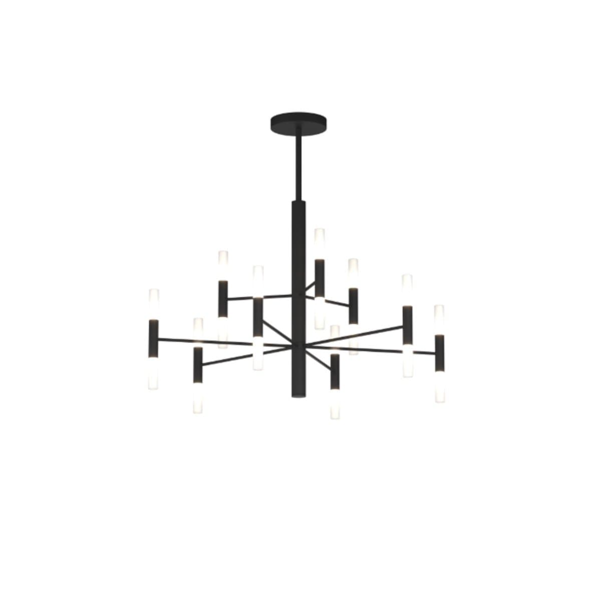 Lampadario moderno Top Light SPACE 1226 80 G9 LED metallo acrilico - 13