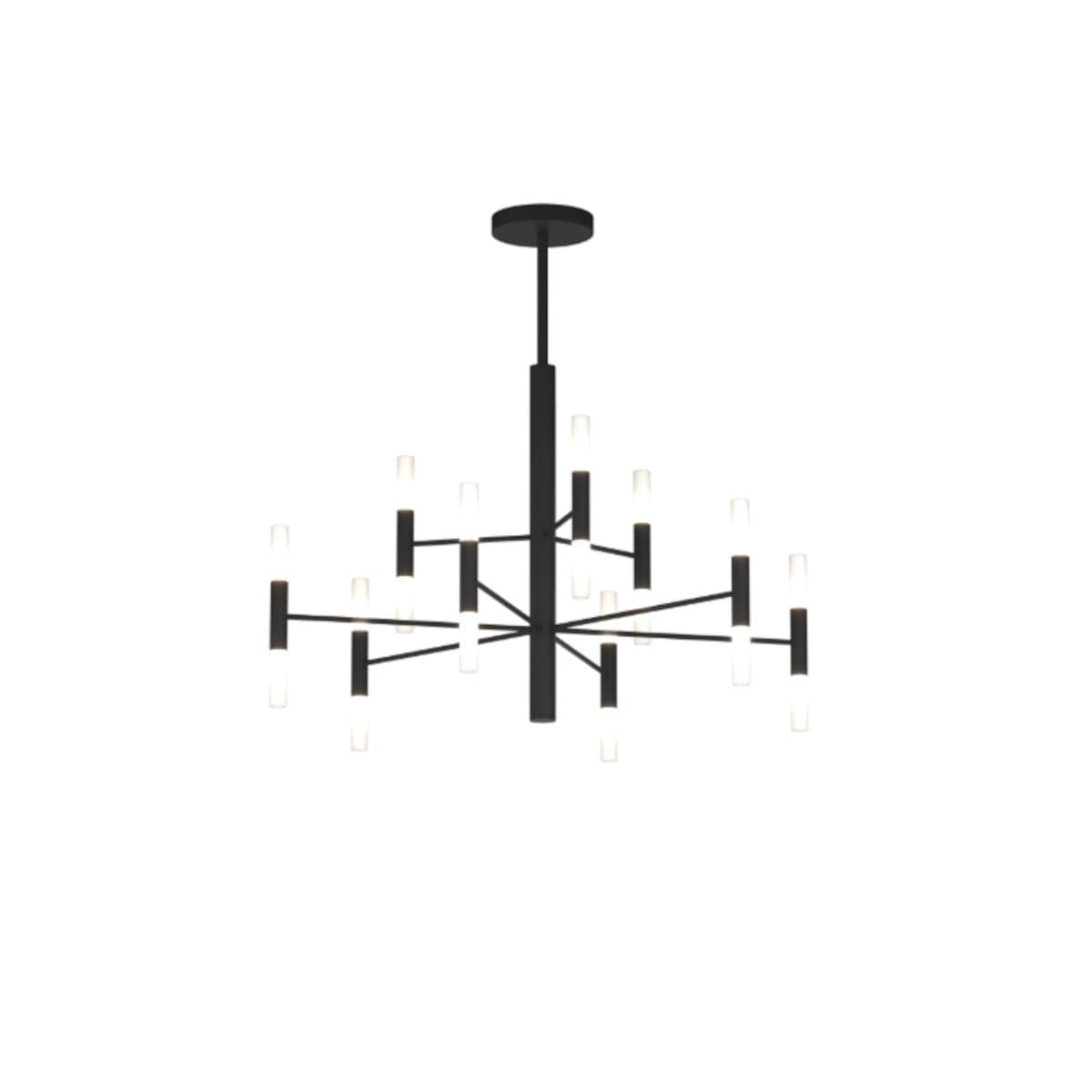 Lampadario moderno Top Light SPACE 1226 80 G9 LED metallo acrilico - 3