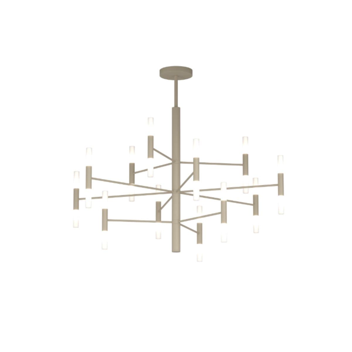 Lampadario moderno Top Light SPACE 1226 100 G9 LED metallo acrilico - 15