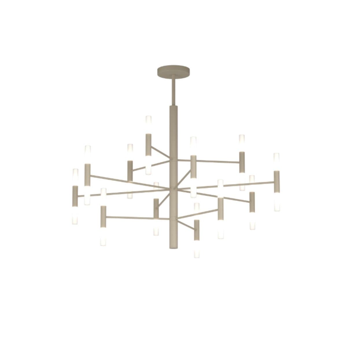 Lampadario moderno Top Light SPACE 1226 100 G9 LED metallo acrilico - 6