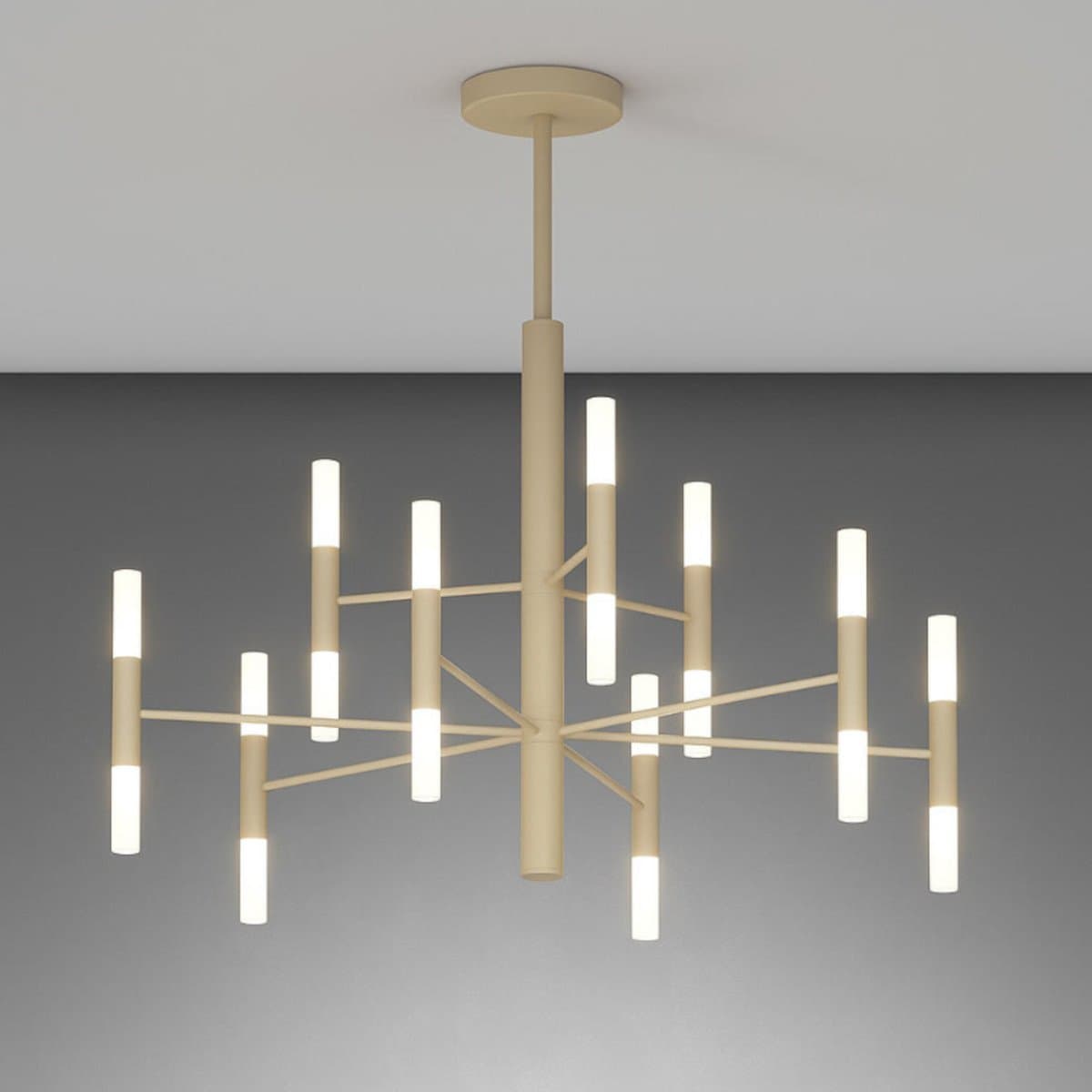 Lampadario moderno Top Light SPACE 1226 100 G9 LED metallo acrilico - 8