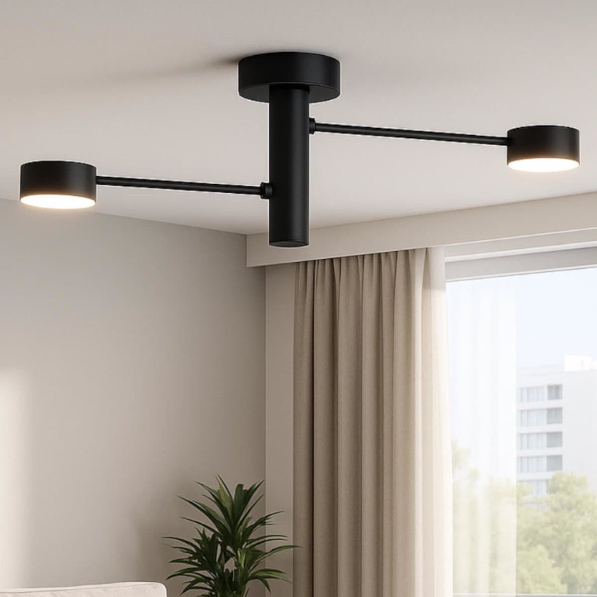 Plafoniera moderna Top Light OCTOPUS 1227 2 GX53 LED orientabile metallo - 19